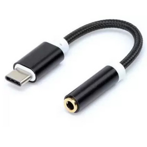 Acefast – Type C to 3.5mm Braided Headphone Audio Cable – Black - Image 3